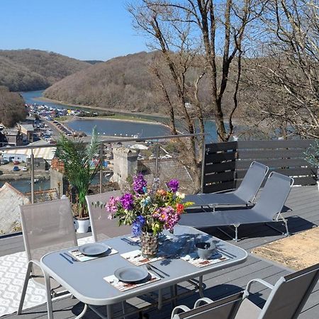 The Hillocks, Looe - Two Bedroom House With Fabulous Views Of Looe Town And Harbour المظهر الخارجي الصورة